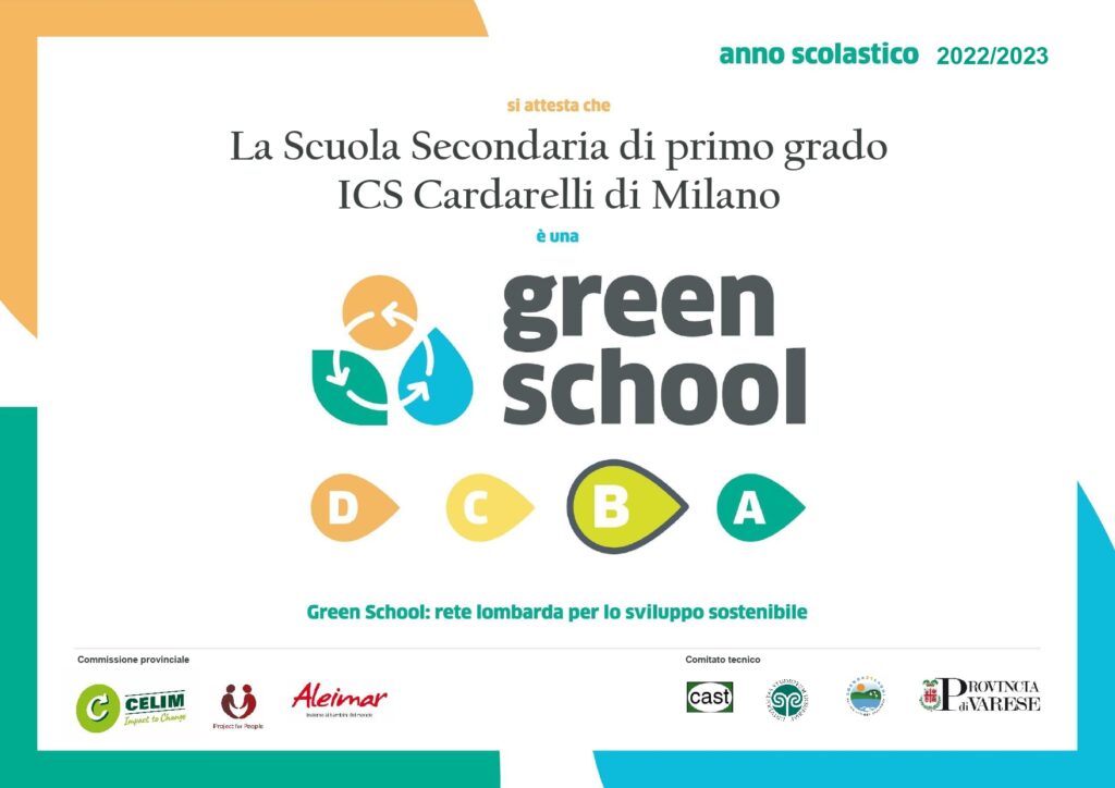 Cardarelli Riconoscimento Green School