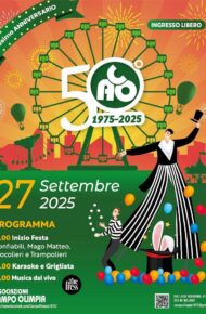 Volantino Festa Campo Olimpia