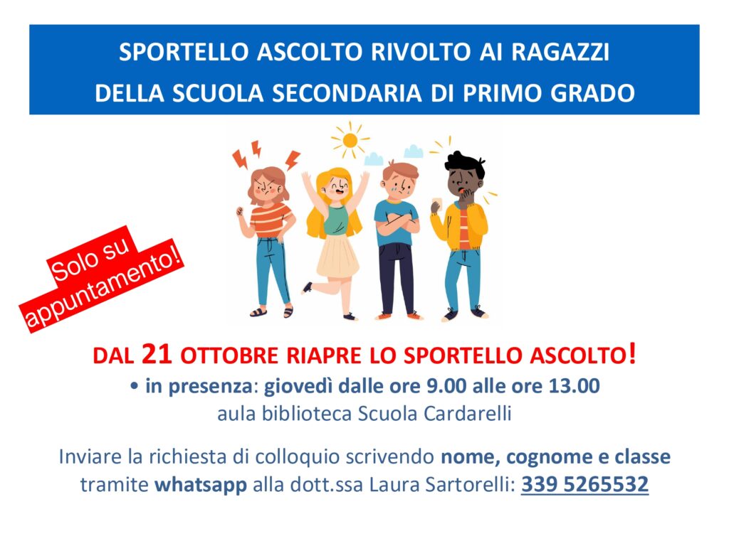 Sportello ascolto Cardarelli