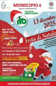 Locandina Natale Campo Olimpia