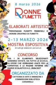 Locandina Donne e fumetti