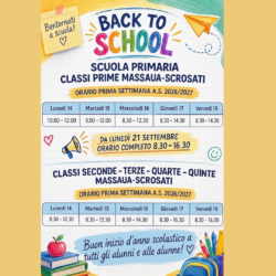 BANNER ORARI SETTEMBRE PRIMARIE
